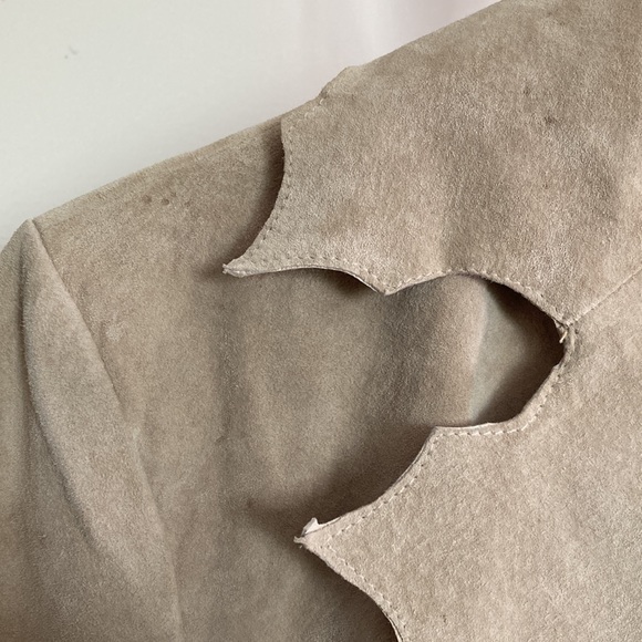 Leather jacket Pamela McCoy XS vintage - Picture 7 of 12